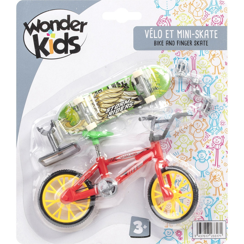 VELO + MINI SKATE ET ACC ASSORTIMENT WONDERKIDS BX 670A B