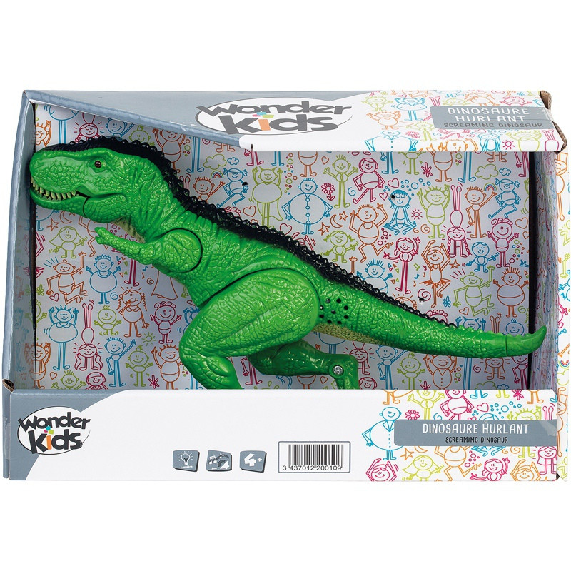 DINOSAURE HURLANT SON LUM ASSORTIMENT WONDERKIDS YC666