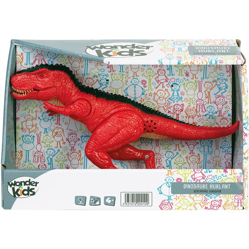 DINOSAURE HURLANT SON LUM ASSORTIMENT WONDERKIDS YC666