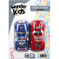 2 AUTOS POURSUITE 10CM RF ASSORTIMENT WONDERKIDS HKT717315