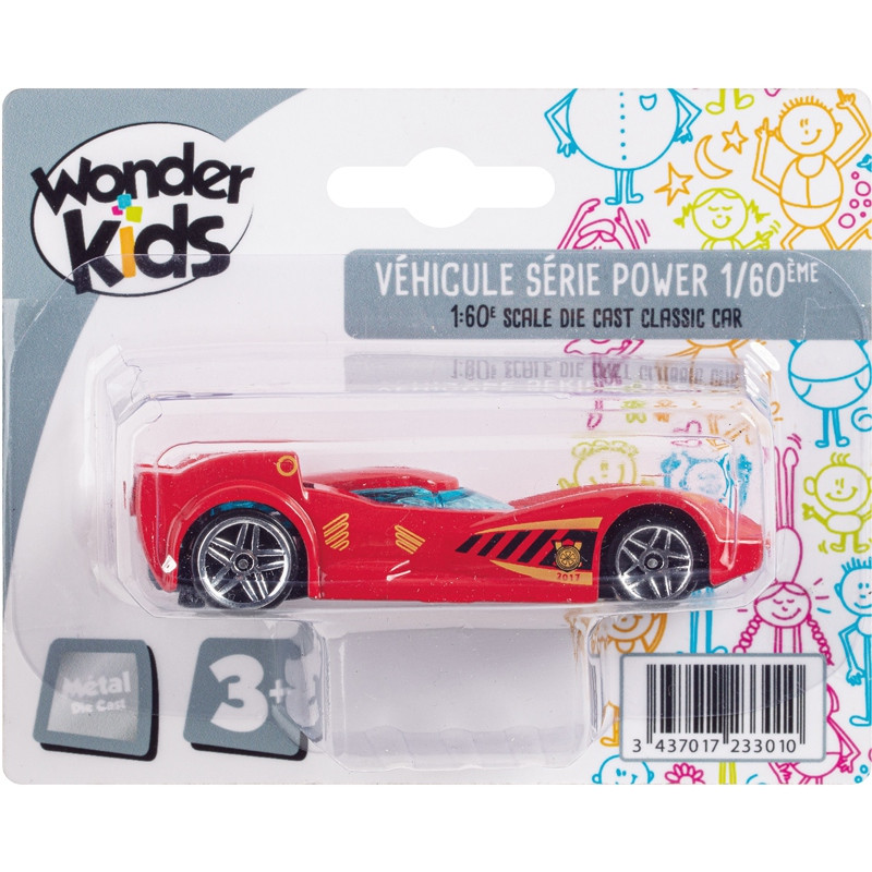 VEH SERIE POWER MET 1 60 ASSORTIMENT WONDERKIDS 8624 8634