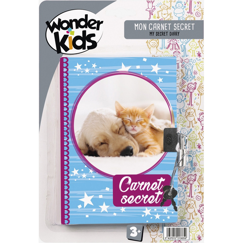 MON JOURNAL INTIME CADENA ASSORTIMENT WONDERKIDS 13010254