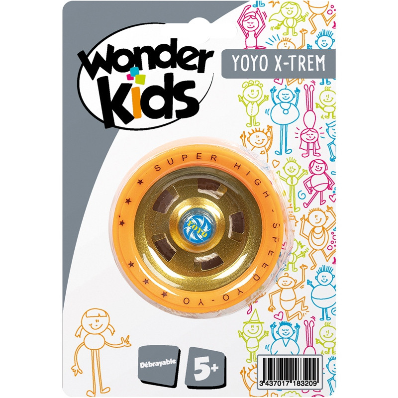 X TREM YOYO DEBRAYABLE ASSORTIMENT WONDERKIDS 1604K1479