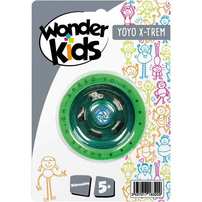 X TREM YOYO DEBRAYABLE ASSORTIMENT WONDERKIDS 1604K1479