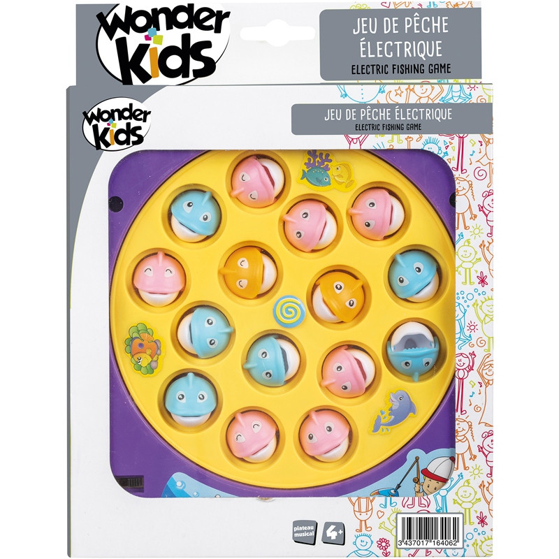 JEU DE PECHE ELECT MUSICAL AS2 WONDERKIDS HKT716406