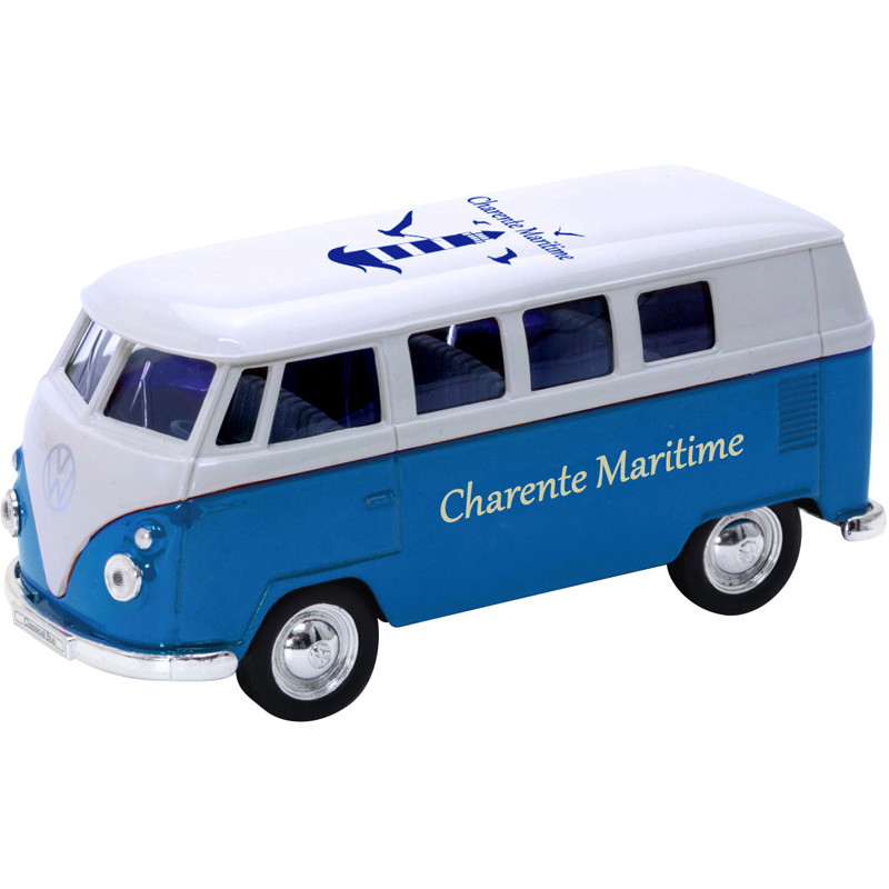 COMBI VW CHARENTE BLEU RF PR12 WELLY DIE 49764 CM BU WDK