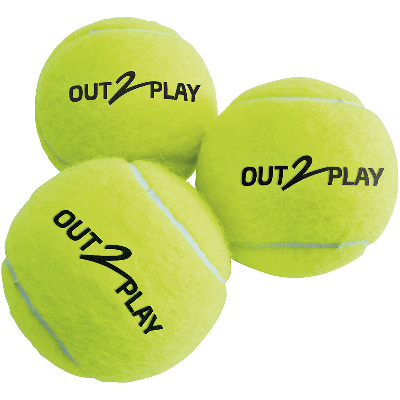 TUBE 4 BALLES TENNIS +++ O2P OUT2PLAY T828P4 T818P4