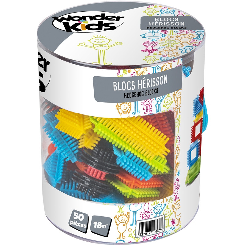 50 BLOCKS HERISSON WONDERKIDS BA3001 1