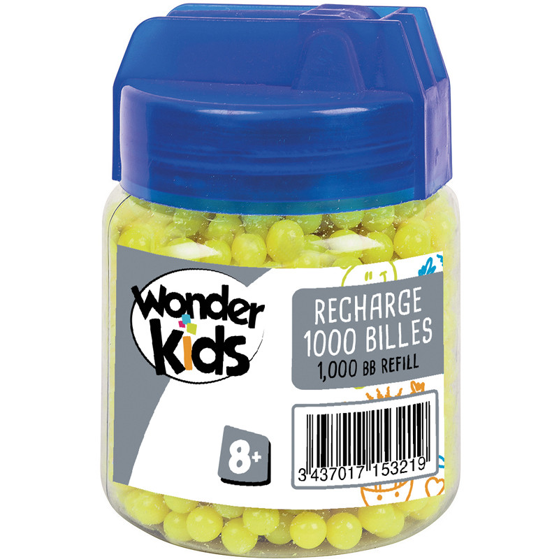 RECHARGE 1000 BILLES PISTOLET WONDERKIDS COU100077P3