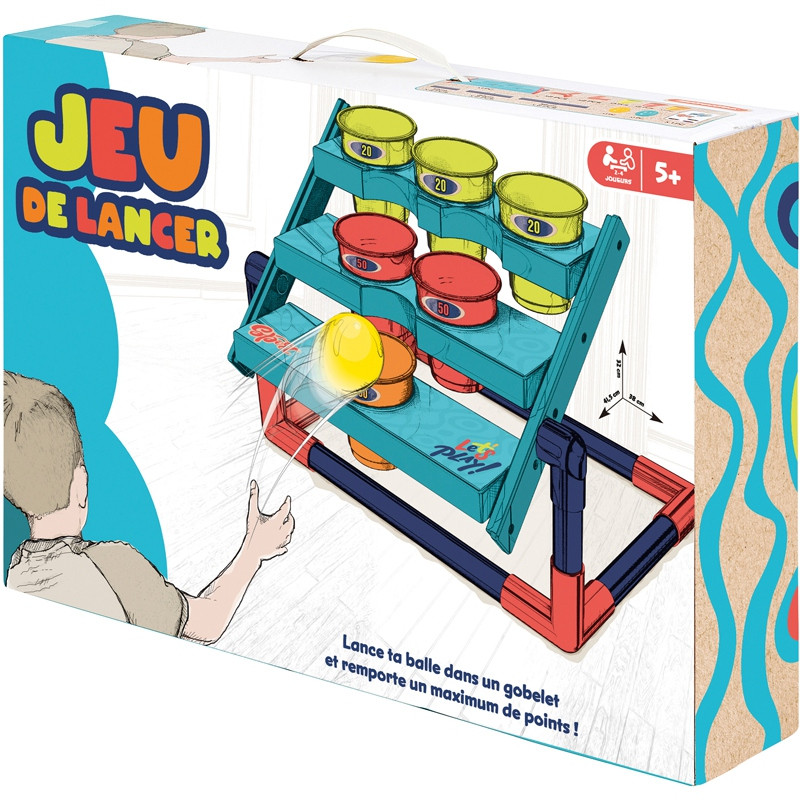 JEU DE GOBELETS GEANTS ABC 662828