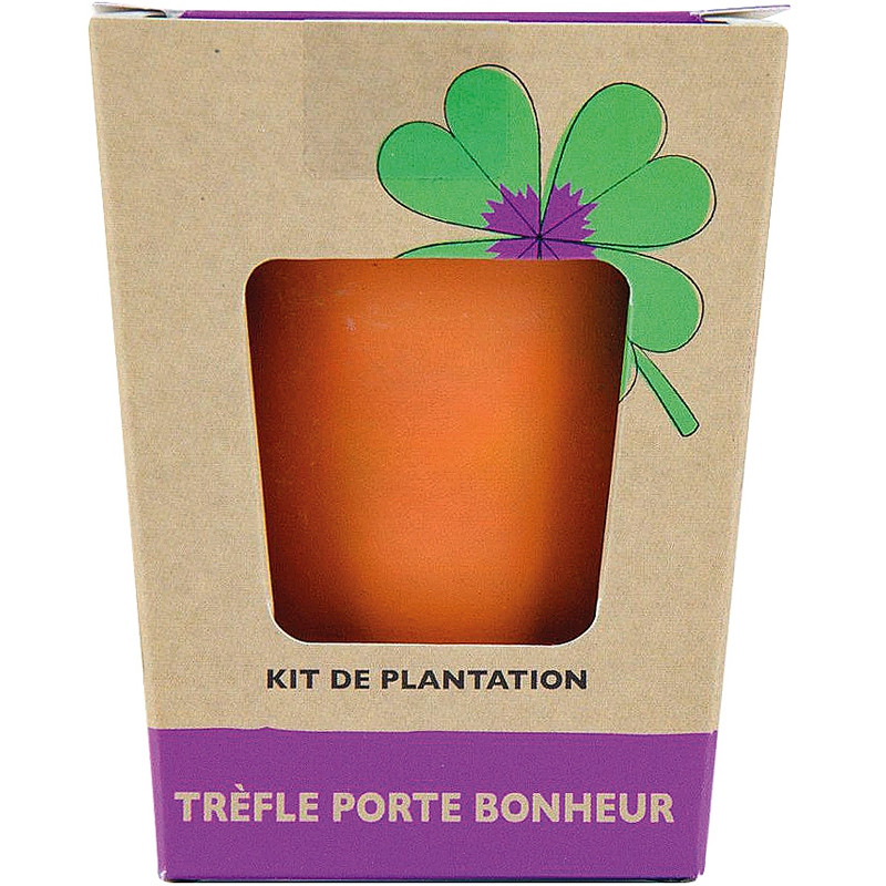 POT TREFLES 4 FEUILLES PRE6 RADIS ET CAPUCINE RAE141173