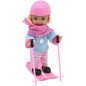 POUPEE SPORT HIVER 12CM W08149