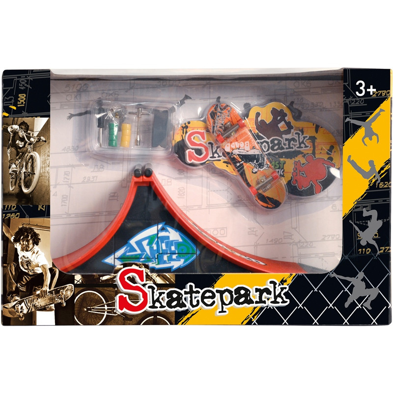 MINI SKATE + RAMPE ASSORTIMENT 1810 6A 6E 6D