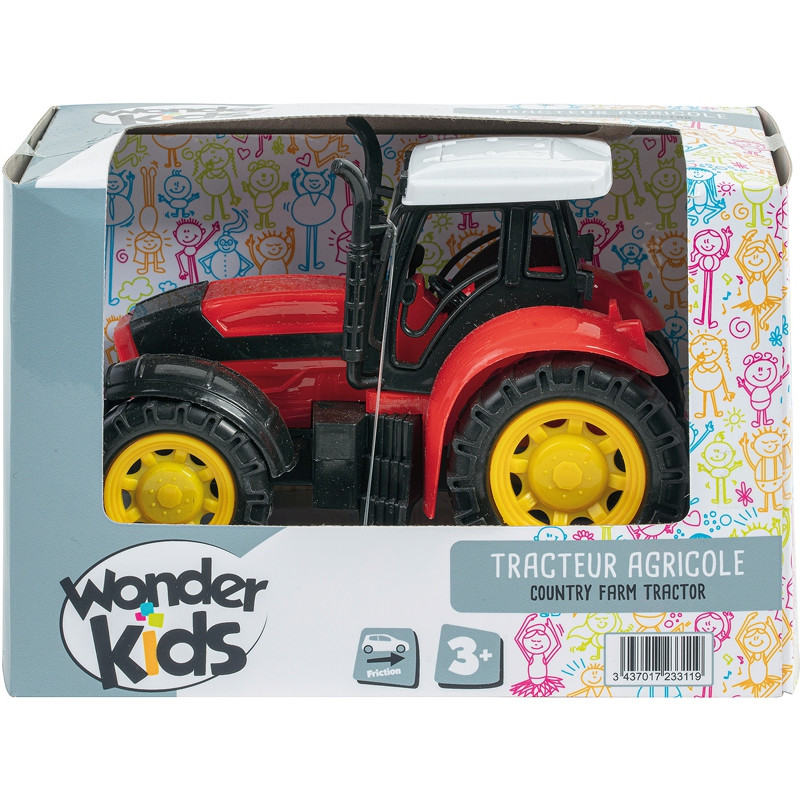 TRACTEUR 17CM FR ASSORTIMENT WONDERKIDS 1215 1A