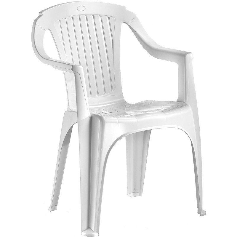 FAUTEUIL VERONA BLANC PLASTICA ALTO SELE IDEFAUTVERONA