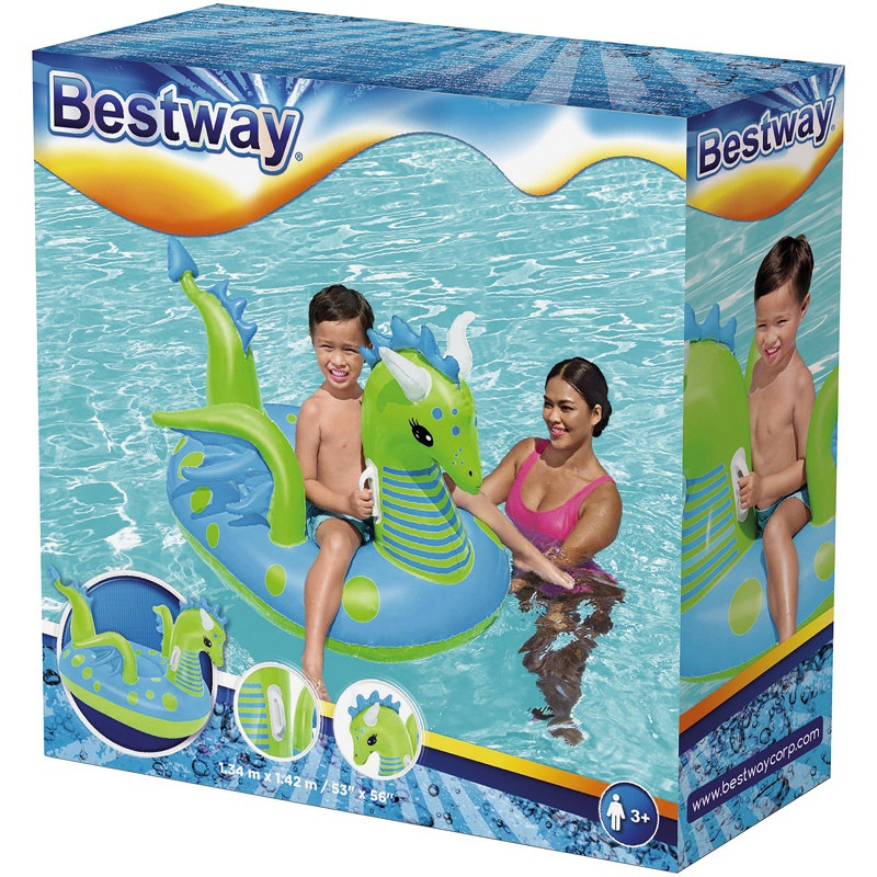 DRAGON CHEVAUCH 134 X 142 BESTWAY BEY41476