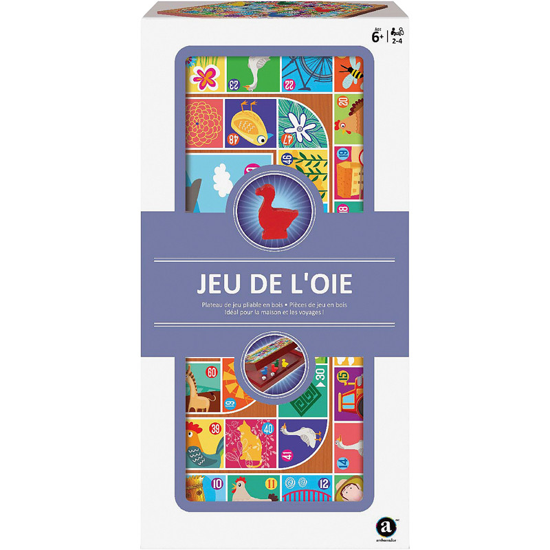 JEU BOIS PLIABLE JEU DE L OIE MERCHANT AMBASSADOR TG2014