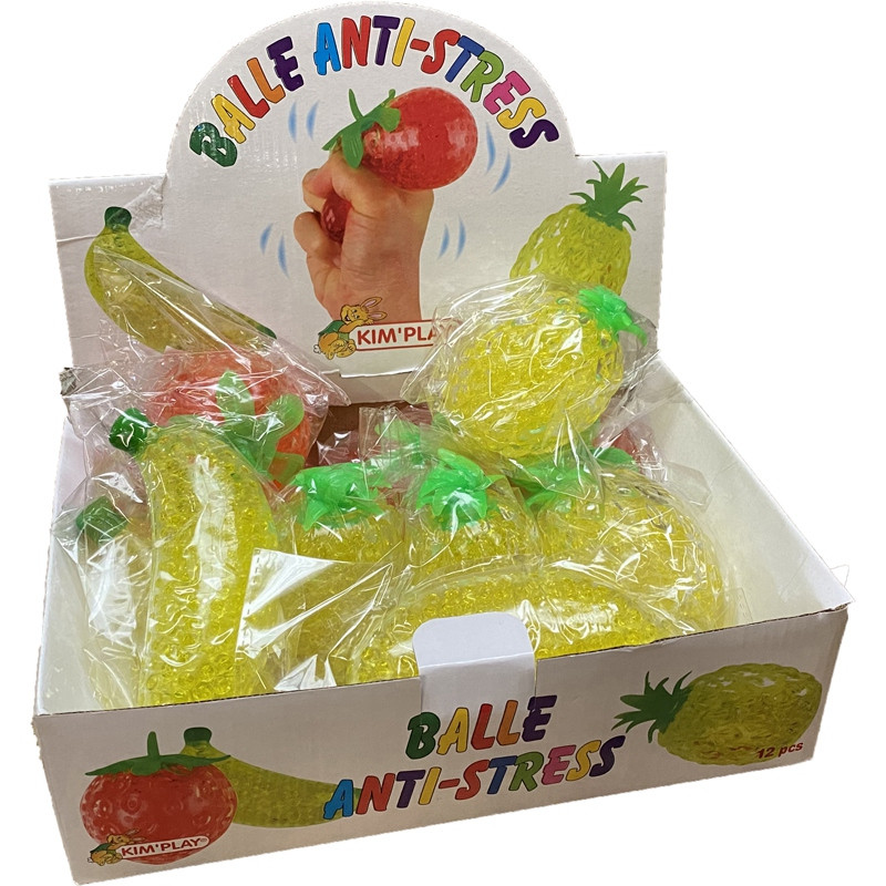 FRUIT SQUISHY ASSORTIMENT KIM PLAY COU12481