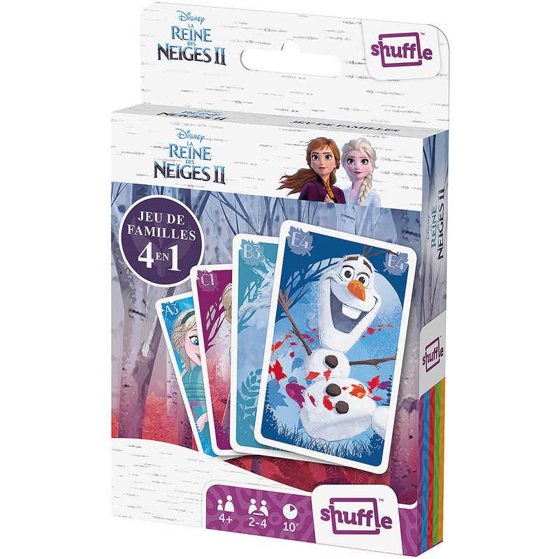 JEU FAMILLES FROZEN2 CARTAMUNDI BRE100065710001