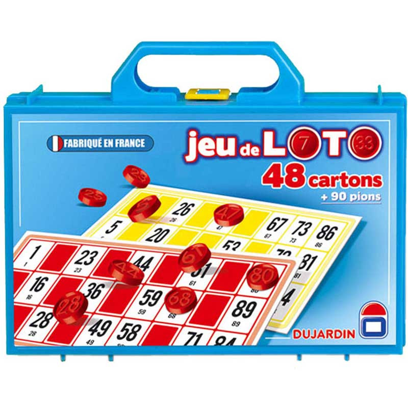 VALISETTE LOTO 48 CARTONS DUJARDIN SAS DUN148