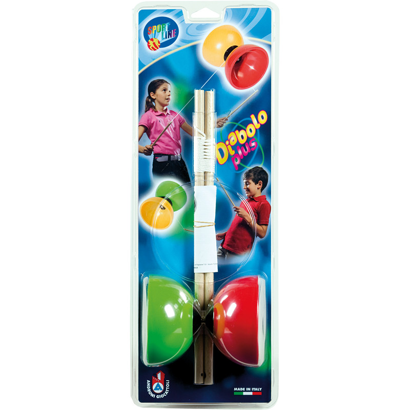 DIABOLO MANCHE BOIS D11CM ASSORTIMENT Androni ANI7060 0000