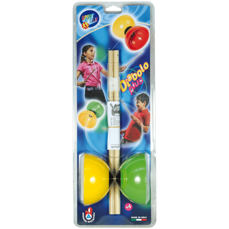 DIABOLO MANCHE BOIS D11CM ASSORTIMENT Androni ANI7060 0000