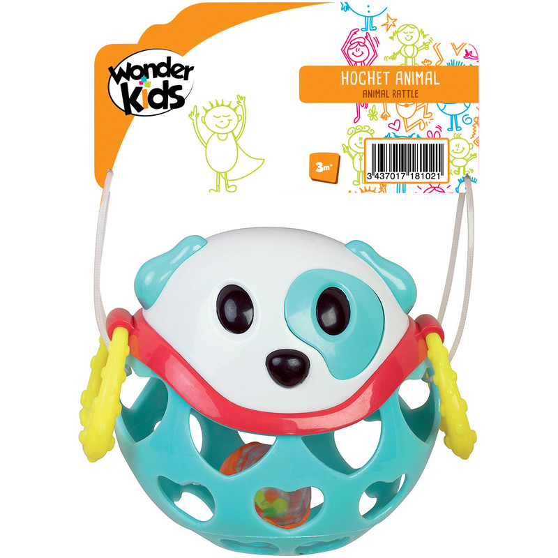 HOCHET ANIMAL SOFT ASSORTIMENT WONDERKIDS ABC 346806 07