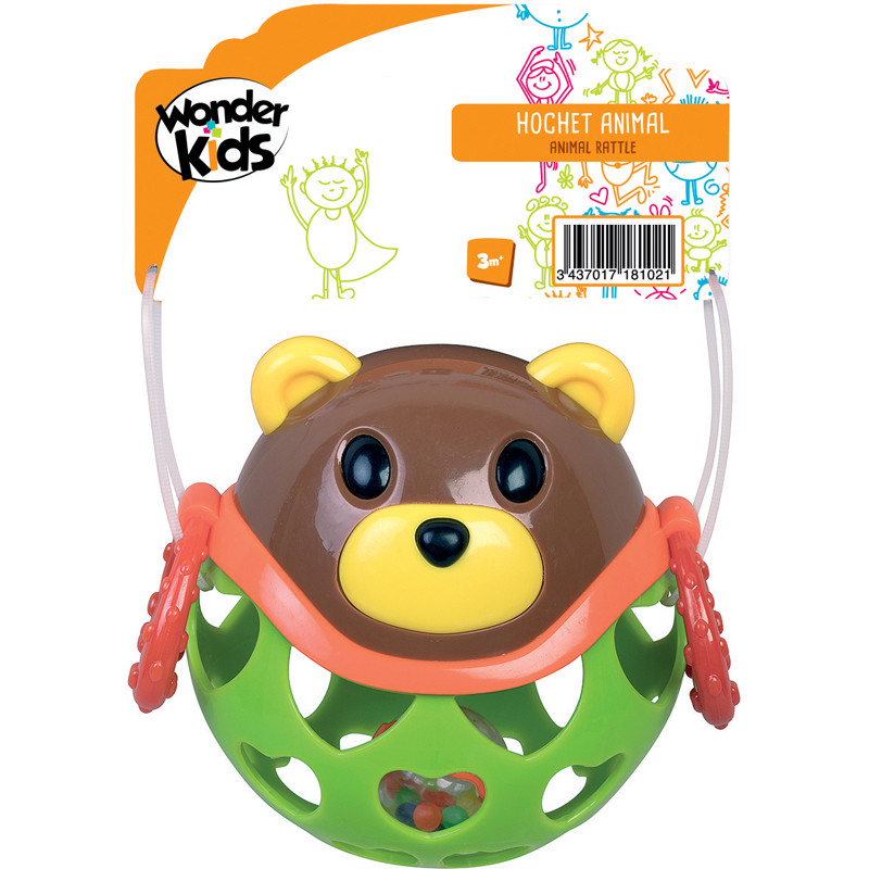 HOCHET ANIMAL SOFT ASSORTIMENT WONDERKIDS ABC 346806 07