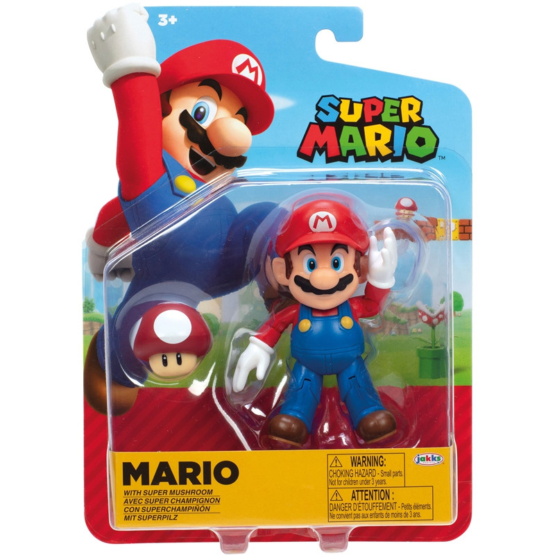 FIG 10CM MARIO ASS* JAKKS PACIFIC JAC411744 6 GEN