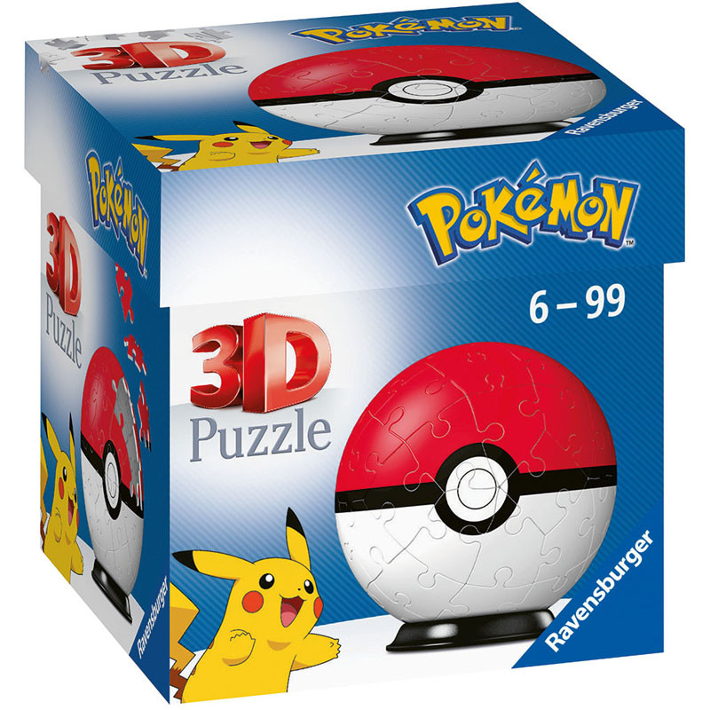 PUZ 54P 3D POKEBALL RAVENSBURGER RAR11290