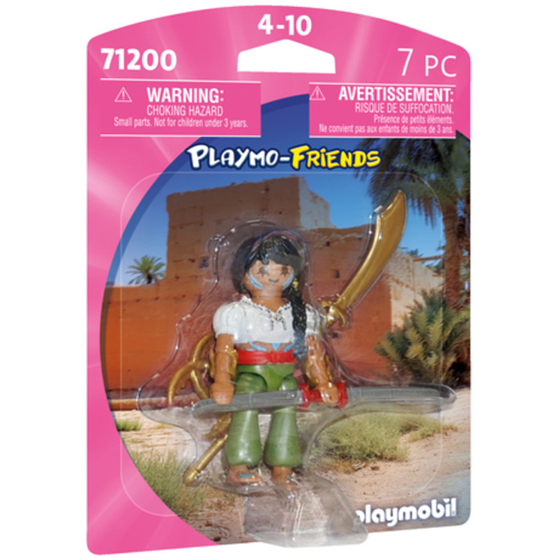 COMBATTANTE AVEC LANCE PLAYMOBIL PLL71200