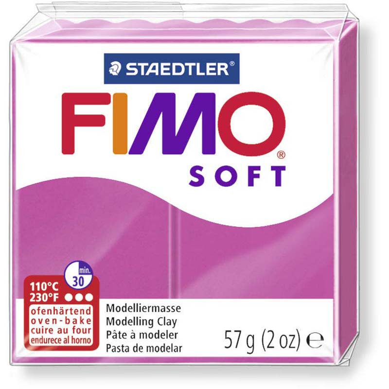 FIMO SOFT 57G FRAMBOISE 22 BT6 DTM LOISIRS CREATIFS DTM UN261423