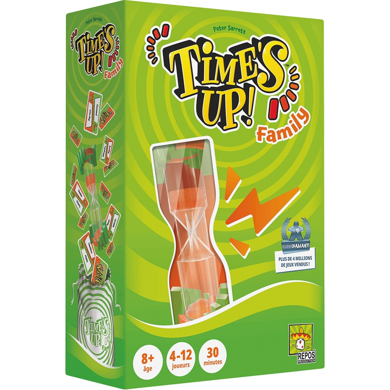 TIMES UP FAMILY 1 GMS Asmodee ASMREPTUFG01FR