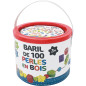 BARIL 100 PERLES BOIS TOY 0277