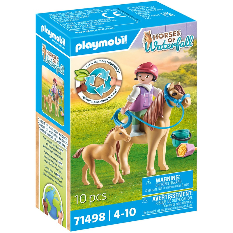 ENFANT AVEC PONEYS PLAYMOBIL PLL71498