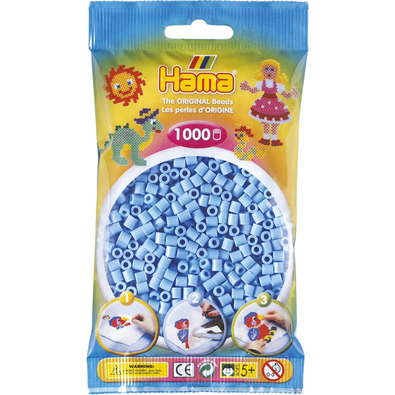 SAC 1000 PERLES BLEU PAST HAMA JBM JBM207 46