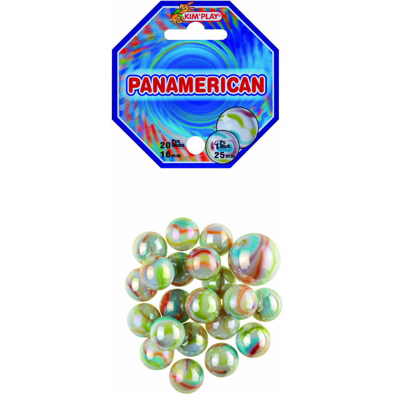 20 BILLES+1 CALOT PANAMERICAN KIM PLAY COU4822