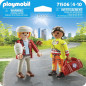 SECOURISTE AVEC BLESSE PLAYMOBIL PLL71506