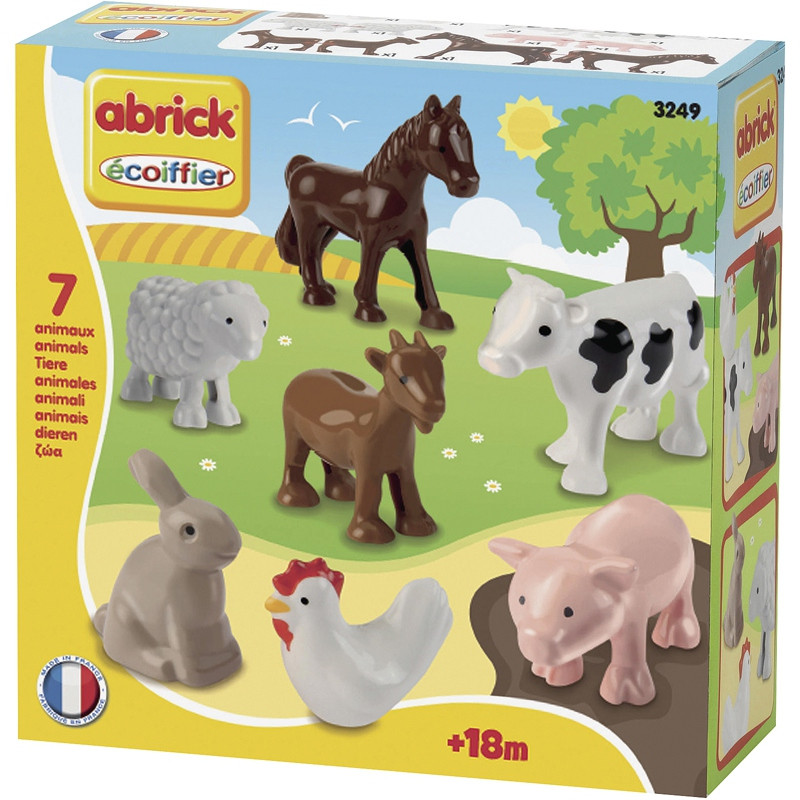 ANIMAUX DE LA FERME ABRICK ECOIFFIER ECO3249