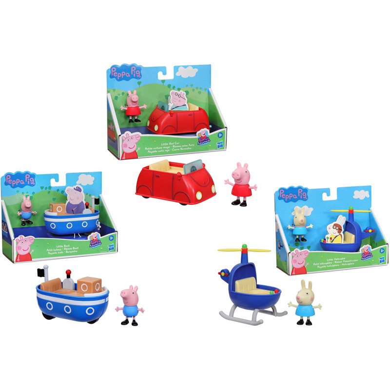 FIG 7CM + VEH PEPPA ASS* Hasbro HAOF21855L0