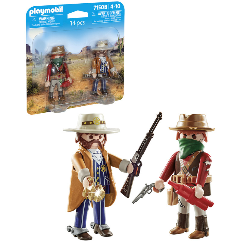 SHERIF ET BANDIT PLAYMOBIL PLL71508