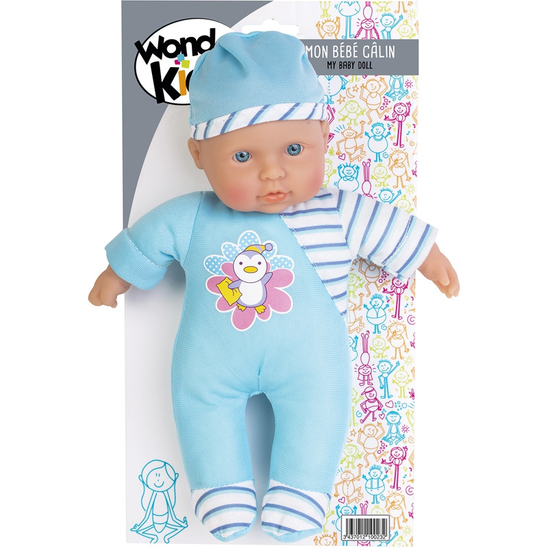 MON BEBE CALIN 26CM ASSORTIMENT WONDERKIDS 16001