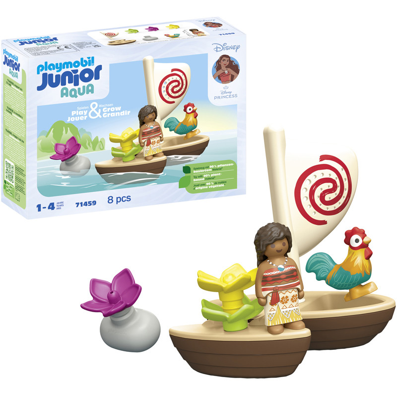 VAIANA ET BATEAU JUNIOR PLAYMOBIL PLL71459