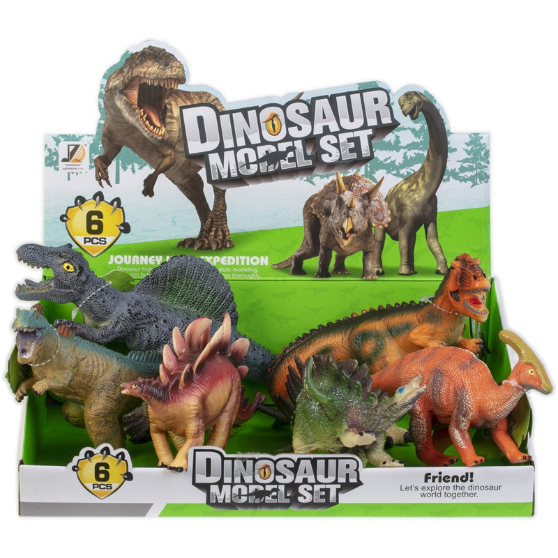 DINOSAURE SOFT ASSORTIMENT PR6 JZD 80