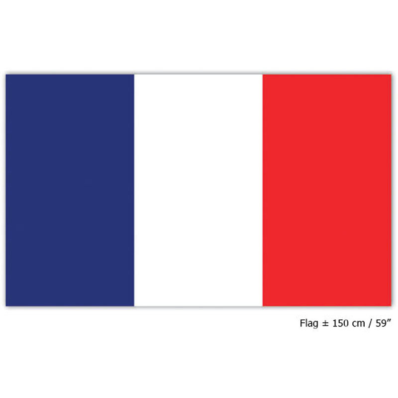 DRAPEAU BLEU BLANC ROUGE90X150 CESAR INDUSTRIE CER62119