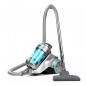 CONTINENTAL EDISON VC800SB Aspirateur traineau sans sac Silentium - 800W - 76 dB - A - Bleu