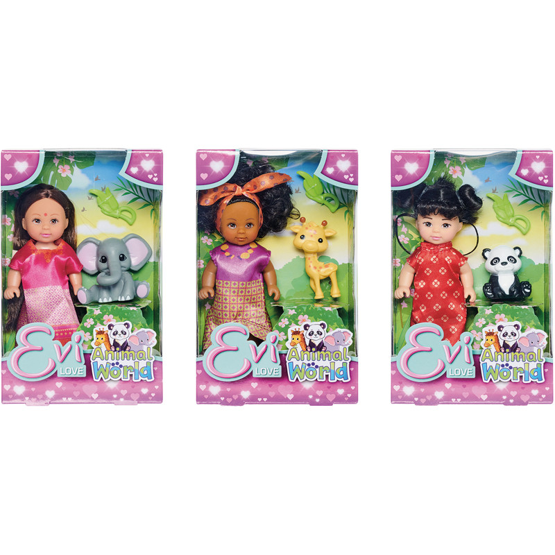 PPE 12CM EVILOVE ANIMAUX MONDE Smoby SMY105733568