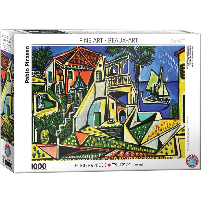 PUZ 1000P PAYSAGE MEDITERRANEE EUROGRAPHIC EUC6000 5854