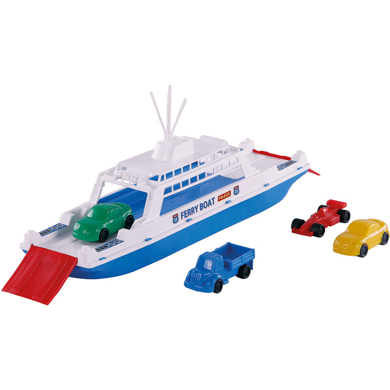 BATEAU 45CM FERRY BOAT +4 VEHS POLESIE POI4600TY01