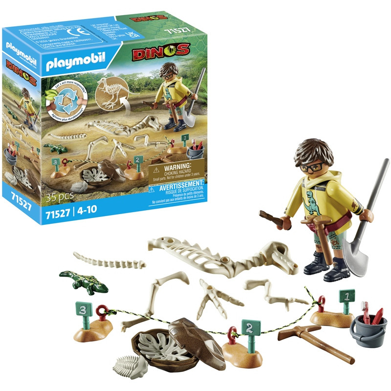 SITE ARCHEO SQUELETT DINOSAURE PLAYMOBIL PLL71527